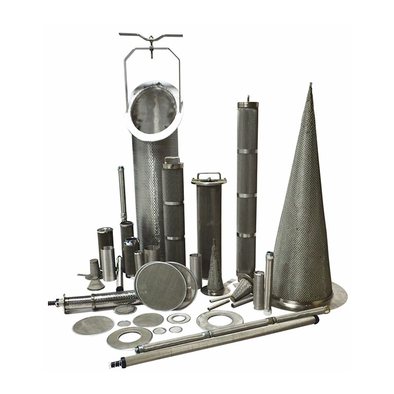 Paslanmaz Çelik Tel Filtre Elemanları